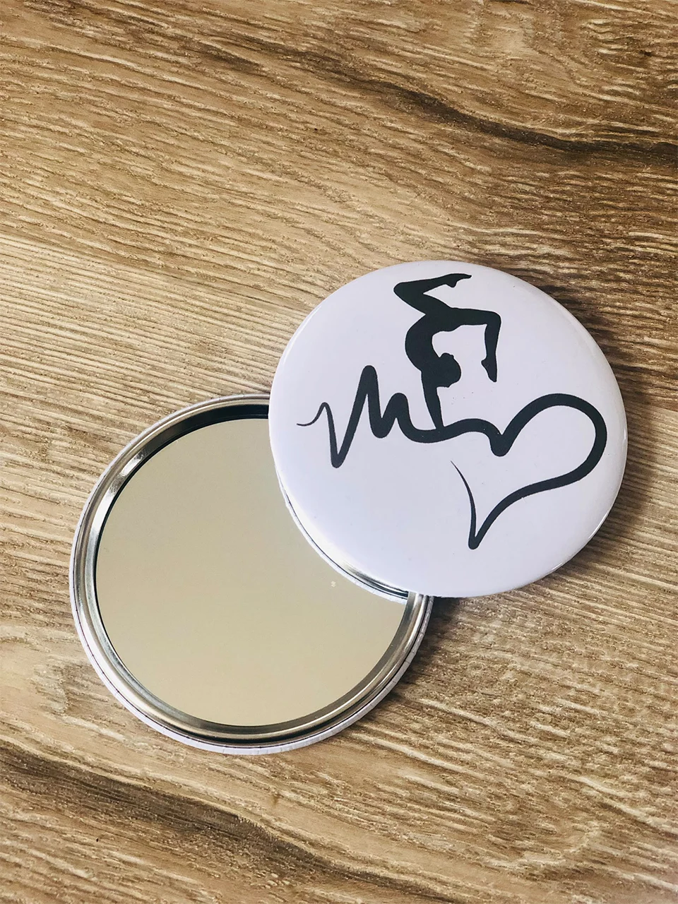 miroir de poche personnalisé